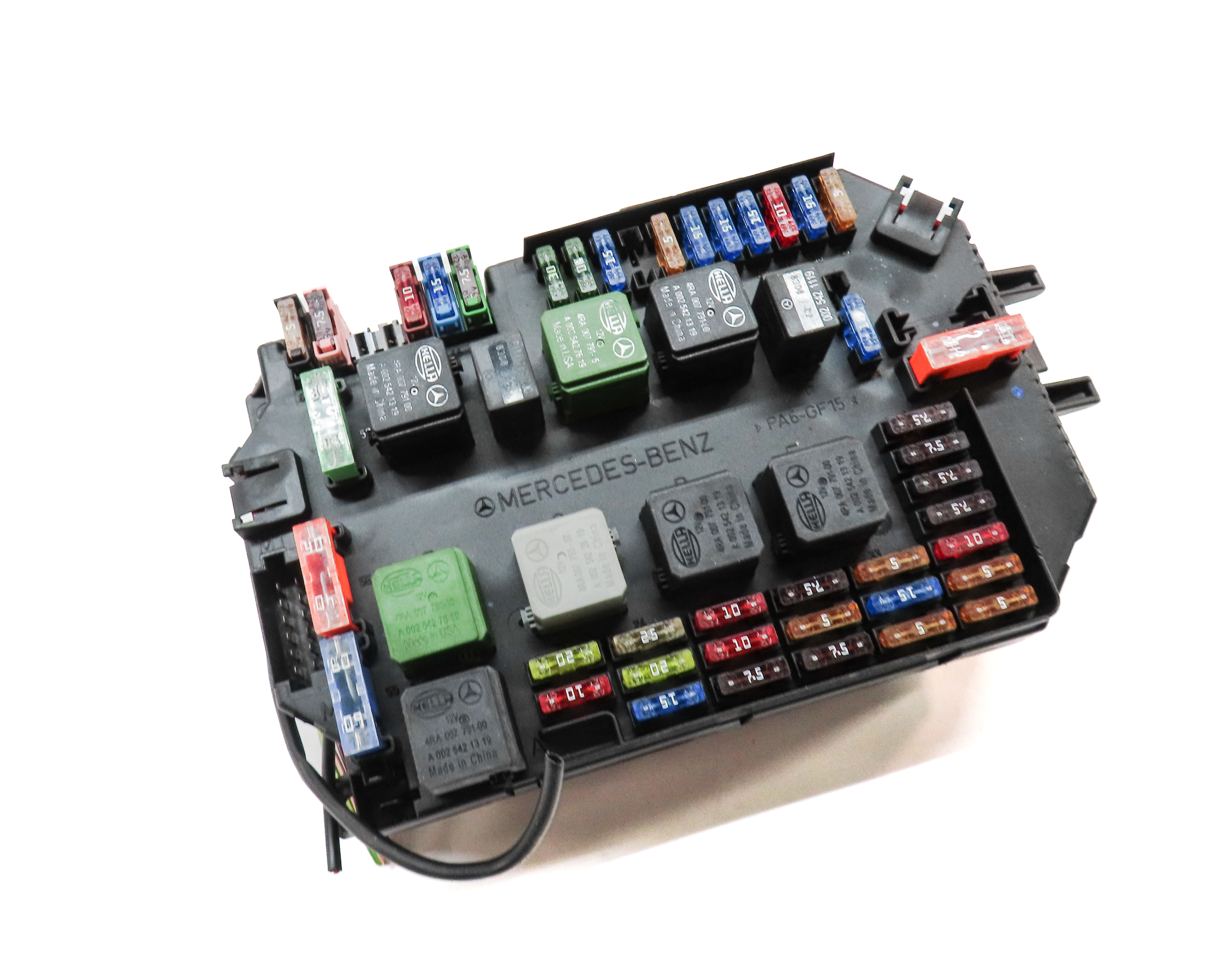2010 MERCEDES S400 (W221) 3.5L HYBRID (M272) FRONT SAM FUSE JUNCTION RELAY BOX — exact item pictured